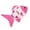 Hot Pink, variant on Pet Teething Chew Toy Keep Busy For Biting With Rattle Sound Fish Theme Teething Chews for Puppies Dog Birthday Dog Rubber Hard Dog for Aggressive Chewers Puppy Large Breed Dog Tots Stop Chewing Dog