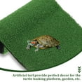 thumbnail image 2 of Turtle Basking Platform Turf Simulated Turtle Turf Fish Tank Simulation Turf Climbing Platform Turf, 2 of 9