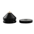 thumbnail image 4 of 8 Set Speaker Stand Feet Foot Pad Spikes Cone Floor Foot Nail Black, 4 of 5