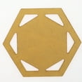 thumbnail image 6 of Hexagon Quilt Templates Acrylic Stencil DIY Tool for Leather Craft Sewing (5pcs), 6 of 7