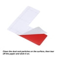thumbnail image 4 of Uxcell 5s Location Marking Corner 2x2x0.8" 15 Pack L Shaped Floor Marker for Table, Desk, Floor, Red, 4 of 5