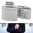 thumbnail image 1 of Refillable Hand Warmer, Rapid Heating Reusable Portable Pocket Heater Comfortable  for Outdoor Activities, 1 of 7