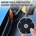 thumbnail image 3 of Wiper Hole Protective Cover Universal Car Windshield Wiper Dustproof Cover Debris Leaves Falling Protection Sleeve Windscreen Wiper Bottom Hole Cover, 3 of 7