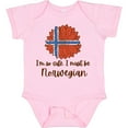 thumbnail image 3 of Inktastic I'm So Cute, I Must Be Norwegian Sunflower Boys or Girls Baby Bodysuit, 3 of 5