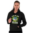 thumbnail image 4 of Luck of the Irish Clover Tootsie Owl Hoodie Sweatshirt Women Men Brisco Brands S, 4 of 6