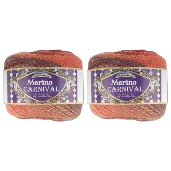 JubileeYarn Merino Carnival Yarn - Ombre Sport Weight Merino Wool - 100g/Cake - Ovi Odoriferi - 2 Cakes