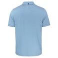 thumbnail image 3 of Men's Cutter & Buck Powder Blue Houston Texans Forge Eco Double Stripe Stretch Recycled Polo, 3 of 3