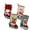 4 Pack-D, variant on URMAGIC Christmas Stockings, 3 or 4 Pack 12" Personalized Large Christmas Stockings Santa, Snowman, Reindeer, Xmas Bear 3D Plush with Faux Fur Cuff Party and Christmas Decorations