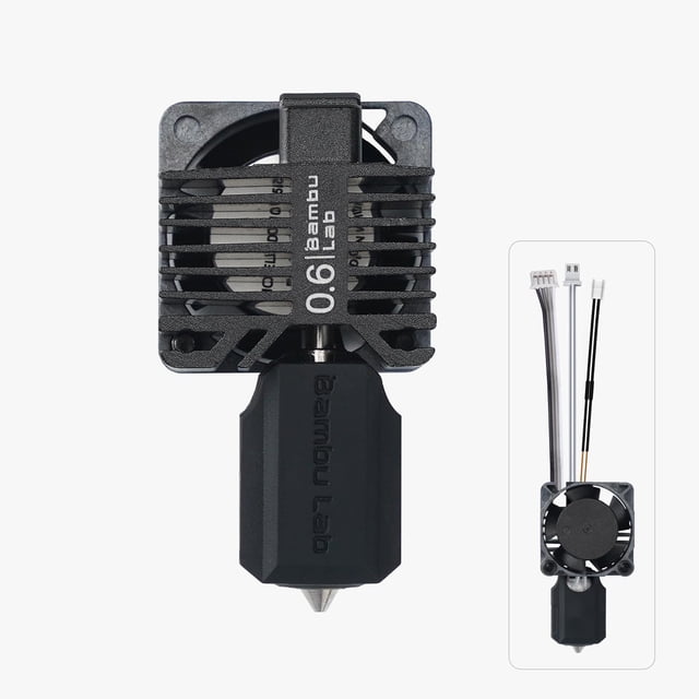 Kit Hotend 3DTOOLS Bamboo LAB de acero endurecido para Bambu LAB X1, X1C