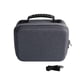thumbnail image 2 of Estuche rígido para teléfono, impermeable, organizador con asa y cremallera, ideal para viajes. Gris 16 ranuras, 2 of 9