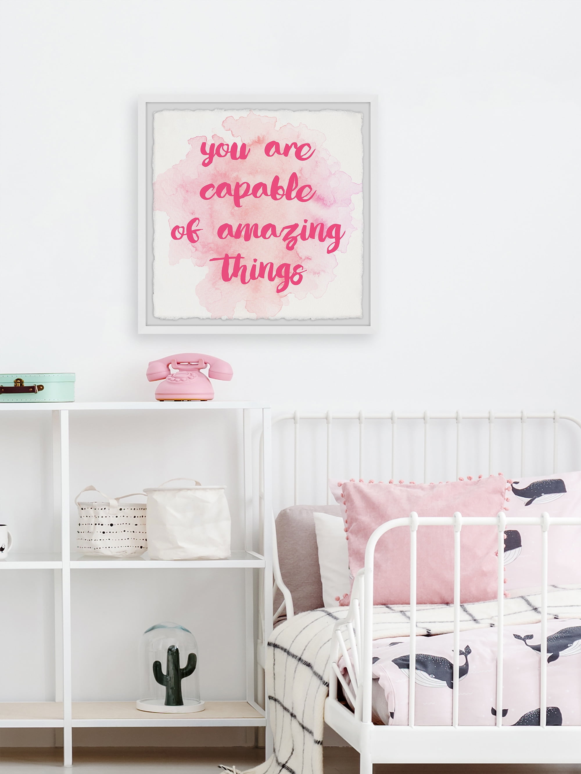 Marmont Hill You Are Capable Framed Wall Art