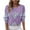 Purple, variant on Turilly Women's Winter Sweaters Pullover Loose Fashion Hollow Sequin Knit Sweater Round Neck Sweater