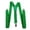 Green, variant on Fashion British Style Solid Color Y-Shaped Suspenders for Women, Adjustable Elastic Band with Metal Clip On Braces