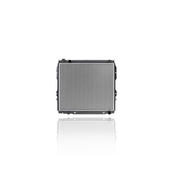 Radiator - Pacific Best Inc. Fit/For 2376 01-04 Toyota Sequoia Tundra Double Cab Automatic - Plastic Tank, Aluminum Core, 1-Row