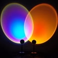 thumbnail image 3 of FYBTO Sunset Lamp Projection Light, 180 Degree Rotation for Photography, Rainbow Projection Lamp, Night Light Projector Led Lamp for Bedroom Living Room Decor and Home Party (Sunset), 3 of 5