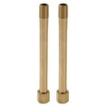thumbnail image 1 of Accesorios de tubería de cobre Unique Bargains 1/4" hembra x 1/4" macho unión de extensión de rosca interna y externa 5.91" 2 piezas, 1 of 7