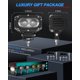 thumbnail image 2 of 2PCS LED Work Light 4 Inch 80W 9600LM Projector High Beam Led Headlights Motorcycle 4x4 Fog Lights LED Auxiliary Lights Bar for Motorbike, Car, Tracto, 2 of 5