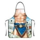 thumbnail image 1 of Advancent Delantal sin mangas colorido para hombres musculosos barbacoa cómodo de llevar barbacoa musculoso para hombre Cubiertas para muebles de jardín YH21, 1 of 6