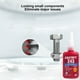 thumbnail image 4 of Adhesivo fijador de tornillos | Fijador de roscas anaeróbico rojo para fijaciones de hasta M20 | Botella de 50 ml para sellado y mantenimiento resistente a vibraciones, 4 of 8