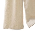 thumbnail image 5 of SROBPTY Womens Pajama Pants Solid Elastic Waist Sleepwear, 5 of 5