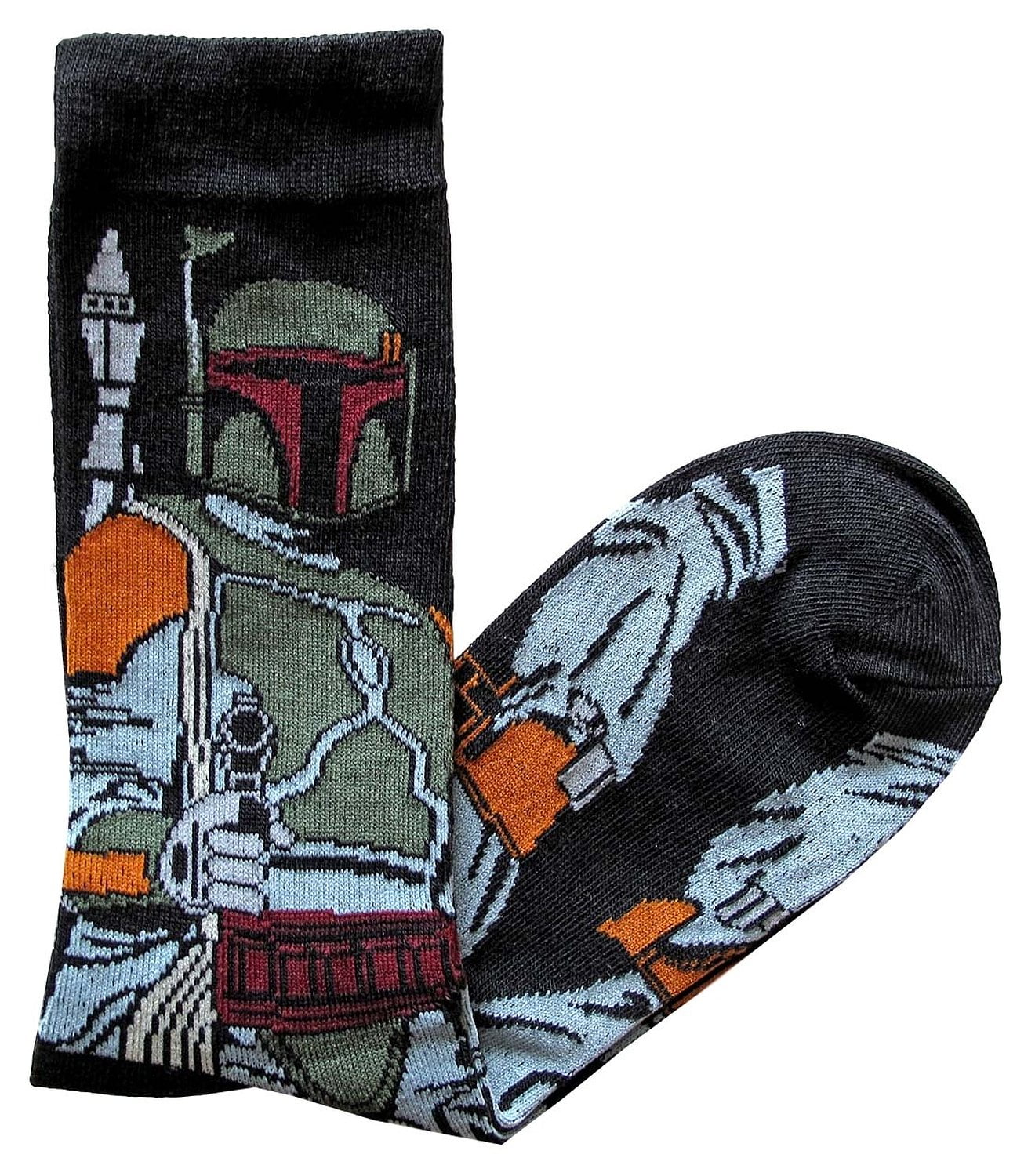 Position X Star Wars Boba Fett V2 Crew Chaussettes Homme Taille Large 9-12 
