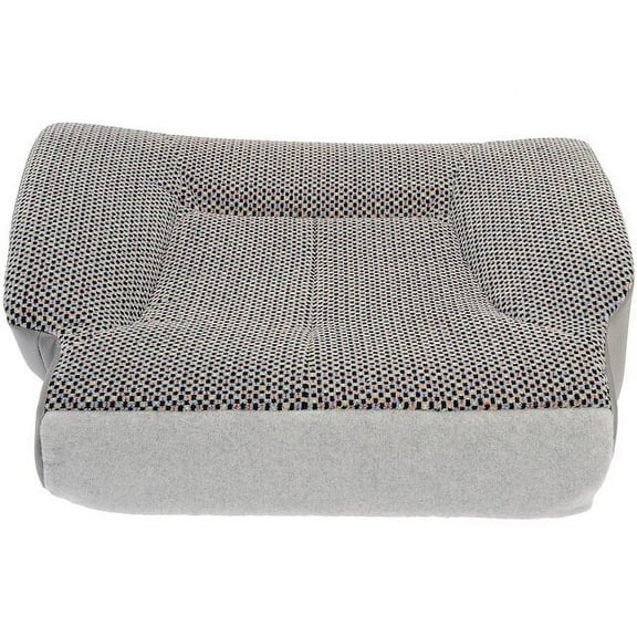 Front Left Driver Side Seat Cushion Assembly - Cloth - Mist Gray - Compatible with 1999 - 2000 Dodge Ram 2500 Extended Cab Pickup