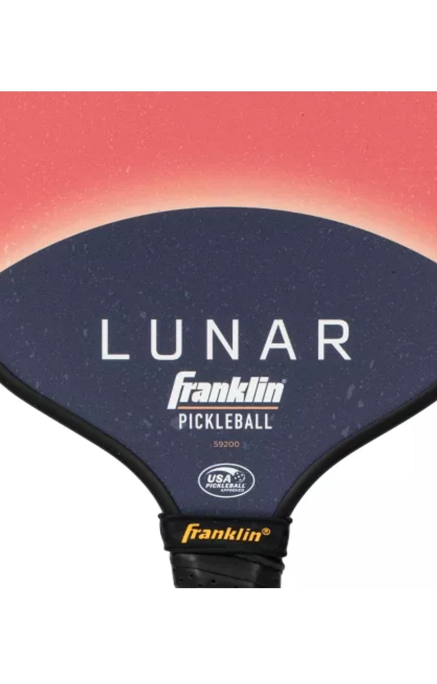Franklin Sports Lunar USA Pickleball Approved Paddle with Max Grit Surface