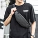 thumbnail image 5 of Hukapapa Bolso de pecho deportivo Oxford multifuncional, individual y pequeño, bolso de pecho colgante de ocio negro, 5 of 5
