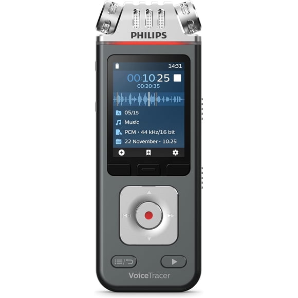 Philips DVT6115 VoiceTracer Audio Recorder