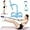 Blue, variant on 2025 New 21 Fitness Resistance Bands-4 Tube Pedal Ankle Puller, Stretch Bands for Exercise Sit Up Exercise Equipment, Workout Equipment for Women Men