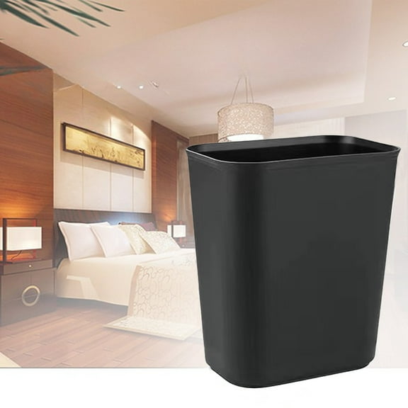 YIMWNYI Bathroom Trash Can Contactless, Large Capacity 8L Living Room Trash Can, Thickened Plastic Garbage Bin, Slim & Stylish for Bathroom, Office, Kitchen - Space Efficient, Durable & Easy to Clean