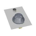 thumbnail image 2 of TPO Clad Stainless Steel Side Outlet Roof Drain with Overflow, 2 of 2