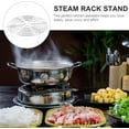 thumbnail image 5 of Cabilock Round Cooking Rack Stainless Steel Steamer Rack Grilling Rack Canning Rack Cooling Rack for Baking Canning Cooking 7.9x2.8 inch, 5 of 18
