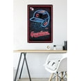 thumbnail image 6 of MLB Cleveland Guardians - Neon Helmet 23 Wall Poster with Pushpins, 22.375" x 34", 6 of 6