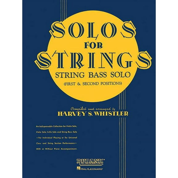 Solos for Strings - String Bass Solo (1st and 2nd Positions) (Paperback)