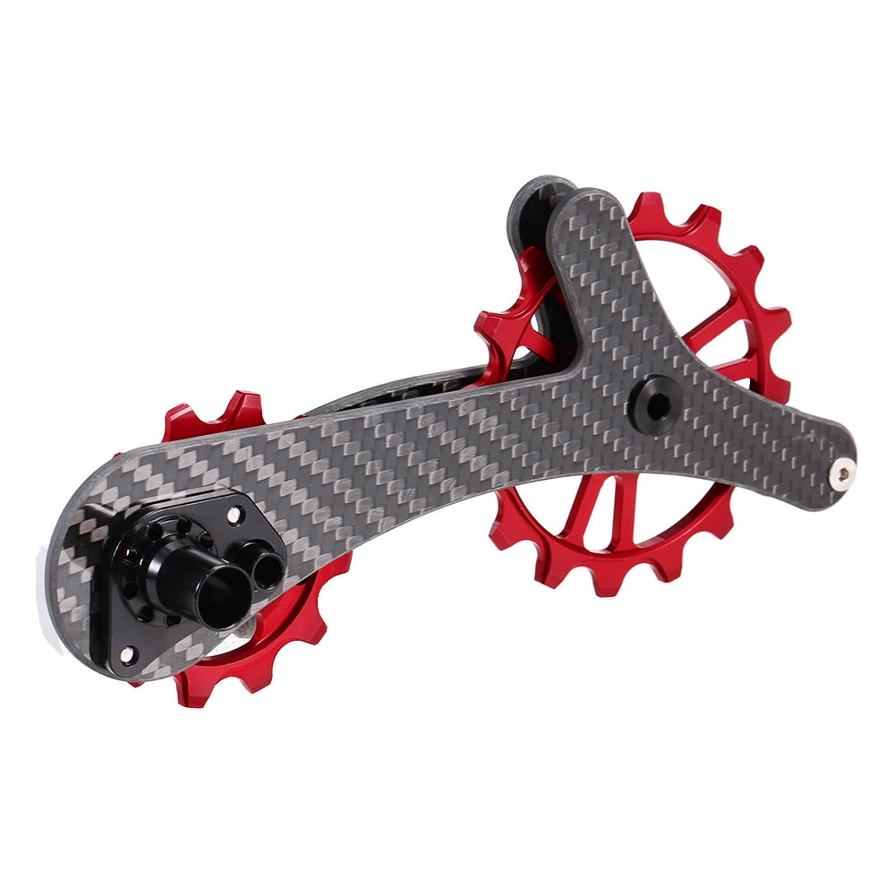 12T Bicycle Aluminum Rear Derailleur Pulley Ceramic Bearing Jockey Wheel *DC