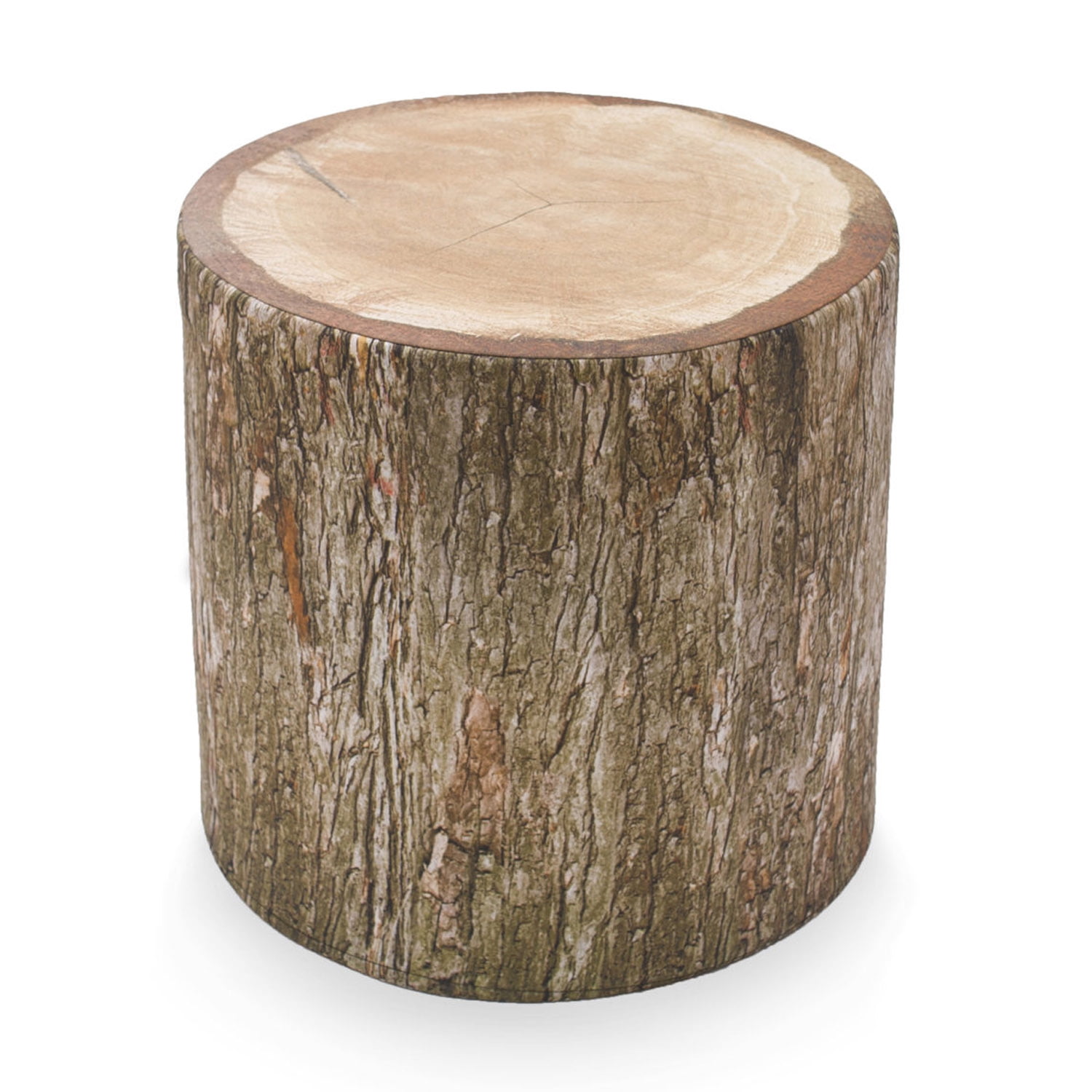 Delsit Woody Pouffe OutdoorIndoor Pouf, Looks Like a Tree Trunk