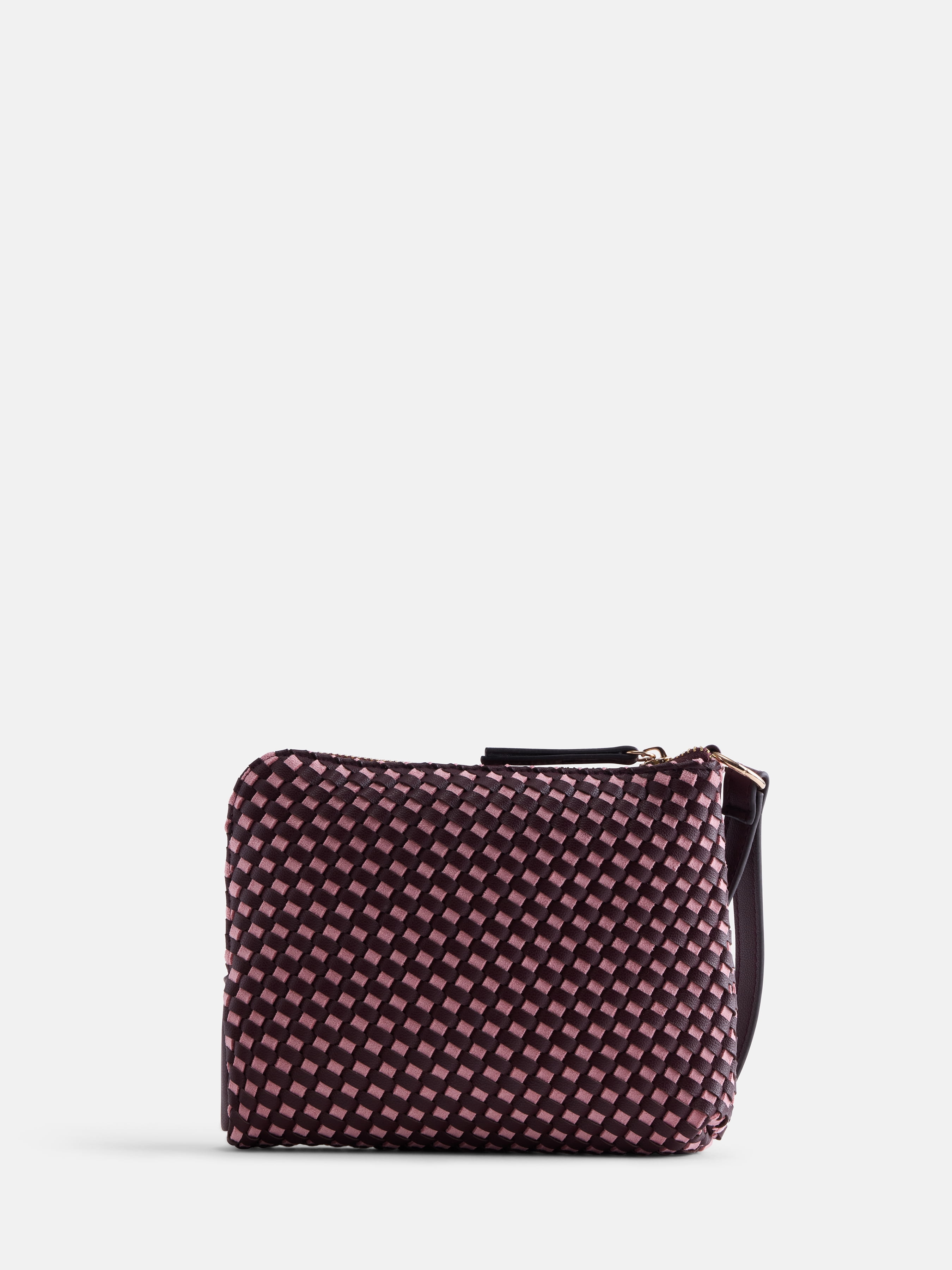 Free Assembly Women's Woven Wristlet, Dusty Rose
