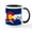 White/Black Inside, variant on CafePress - Colorado Mountain Flag Mugs - 11 oz Ceramic Mug - Novelty Coffee Tea Cup