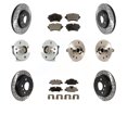 thumbnail image 1 of Transit Auto Front Rear Hub Bearings Assembly Coated Disc Brake Rotors and Ceramic Pads Kit (10Pc) for Car 2015 Mini Cooper Convertible with 2.0L 1.5L with 294mm Diameter Rotor KBB-115963, 1 of 2