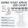 thumbnail image 2 of Aspire Retro Ruffle Apron, Adjustable Kitchen Cooking Apron for Girls, Vintage Baking Apron, Kid's Maid Costume, 2 of 7