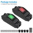 thumbnail image 4 of APPLAYERR Power Cord Switch for Outdoor Equipment Lights 14AWG 16AWG Cord 12V-220V PA66 Waterproof Dust-Resistant 2 Pack, 4 of 7