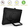 thumbnail image 6 of iPad 10.2-inch 2020/2019 Case with Soft Screen Protector, Dteck 3 in 1 Hybrid Rugged Shockproof Handle Kickstand Case with Shoulder Strap for iPad 8th Gen/iPad 7th Gen, Black, 6 of 8