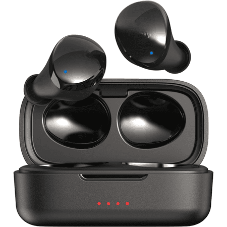 Black Wireless Earbuds Bluetooth in-Ear True Cordless with Hands-Free ...