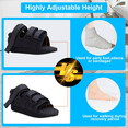 Post Op Shoe Lightweight Medical Walking Shoes with Adjustable Strap