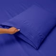 thumbnail image 3 of Clara Clark Twin XL Size Bed Sheets Set - Deep Pocket College Dorm 3 Piece Sheet Set - Hotel Luxury Soft Double Brushed Microfiber, Royal Blue, 3 of 7