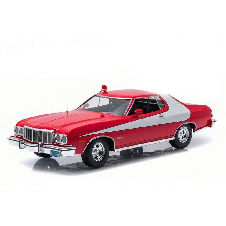 Diecast Car & LED Display Case Package - Starsky & Hutch 1976 Ford