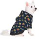 thumbnail image 2 of Fotbe Fastfood Sudadera con Estampado para Perros Pequeños – Suéter con Capucha para Mascotas, Tela Suave de Forro Polar con Bolsillo-Medium, 2 of 7