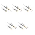 thumbnail image 2 of Moyic Cable de extensión para auriculares, aleación de aluminio, Audio, altavoz de 3,5mm, a , 3 metros Type2 NO2, 2 of 6