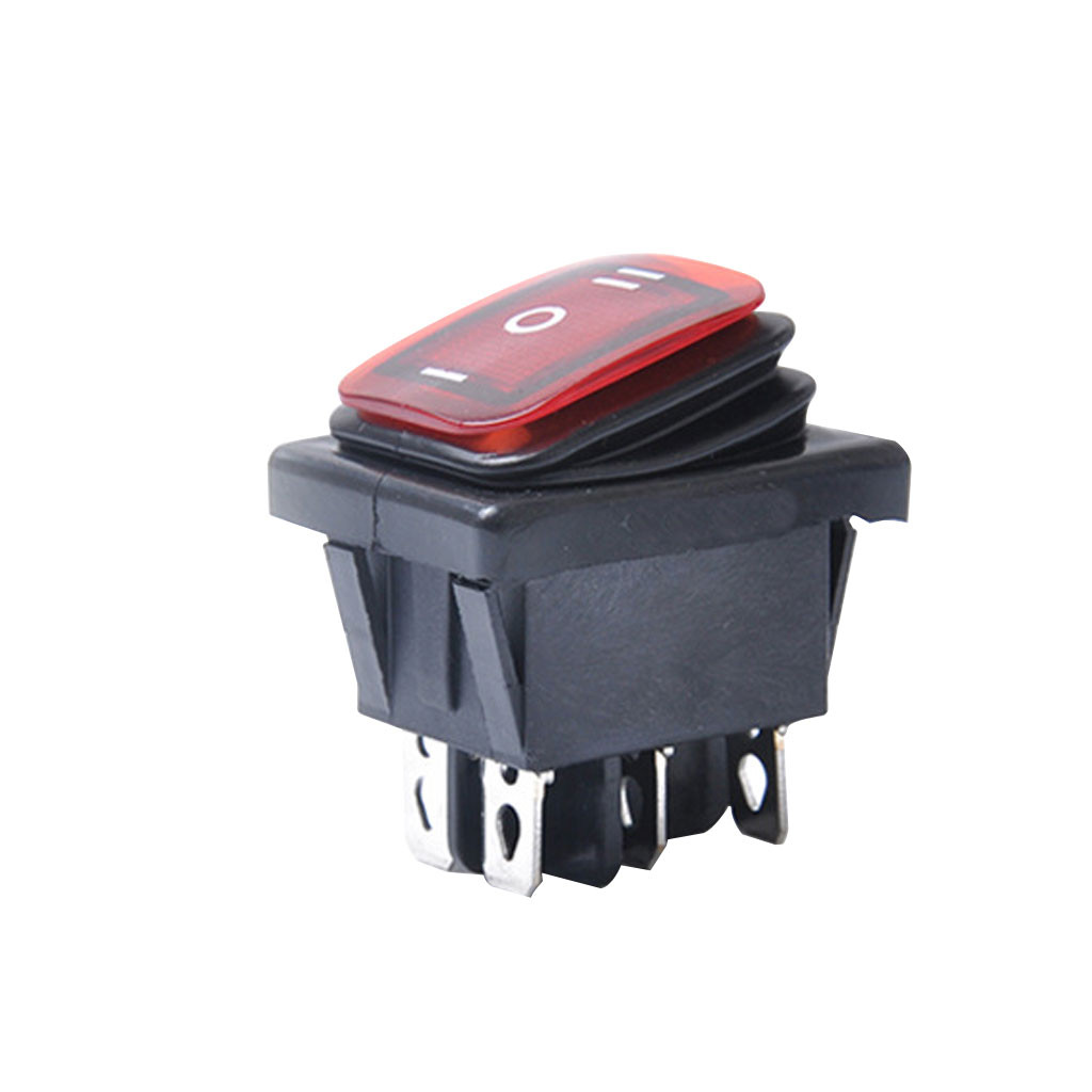 Kiplyki Wholesale 3 Position LED 6 Pin Car Boat Rocker Switch ONOFFON